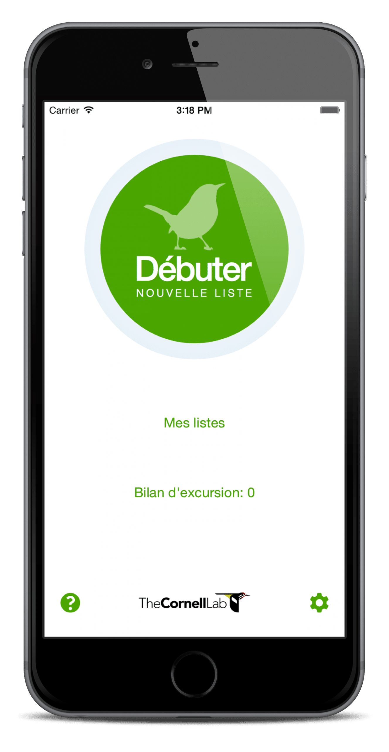 E-bird - application pour ornithologue sur smartphone