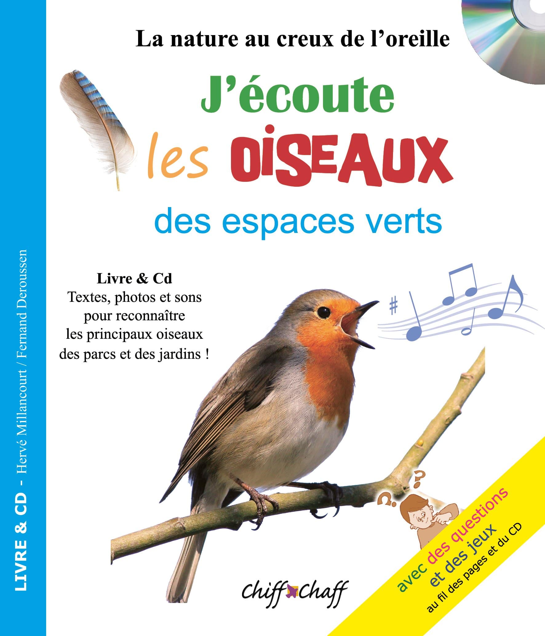 Apprendre le chant des oiseaux grâce à un CD